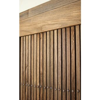 栗の格子蔵戸　W116 