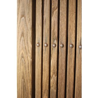 栗の格子蔵戸　W116 