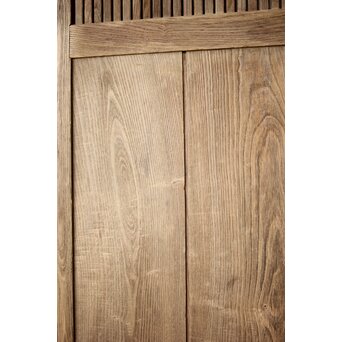 栗の格子蔵戸　W116 