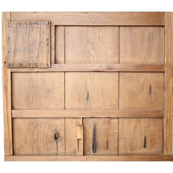 栗の格子蔵戸　W116 