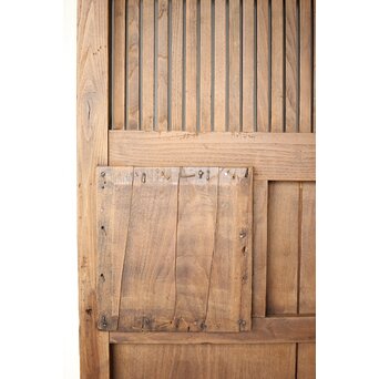 栗の格子蔵戸　W116 