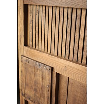 栗の格子蔵戸　W116 