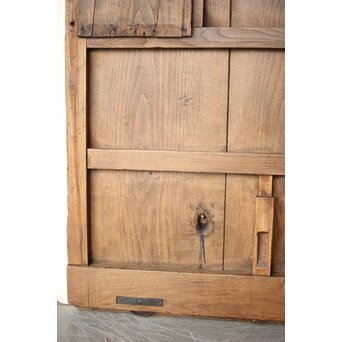 栗の格子蔵戸　W116 