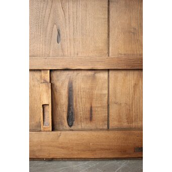 栗の格子蔵戸　W116 