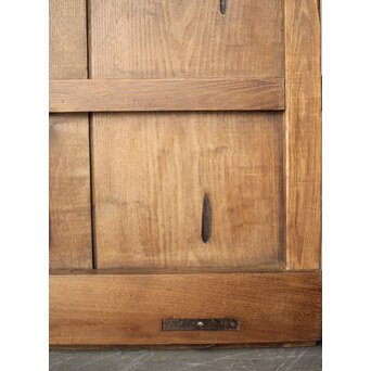 栗の格子蔵戸　W116 