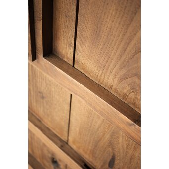 栗の格子蔵戸　W116 