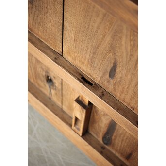 栗の格子蔵戸　W116 