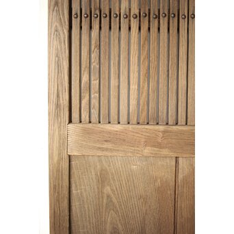 栗の格子蔵戸　W116 