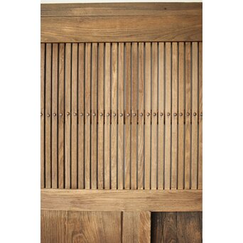 栗の格子蔵戸　W116 