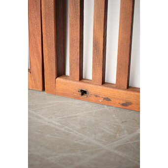 総欅 太格子戸 4枚1組　L1098Y 