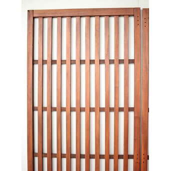 総欅 太格子戸 4枚1組　L1098Y 