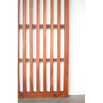 総欅 太格子戸 4枚1組　L1098Y 