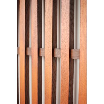 総欅 太格子戸 4枚1組　L1098Y 