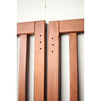 総欅 太格子戸 4枚1組　L1098Y 