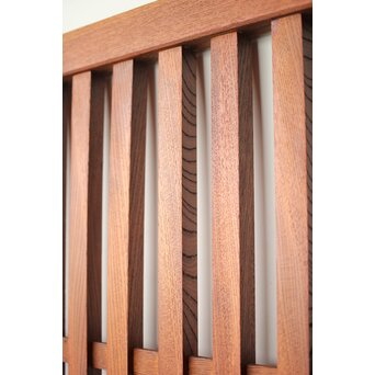 総欅 太格子戸 4枚1組　L1098Y 