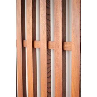 総欅 太格子戸 4枚1組　L1098Y 