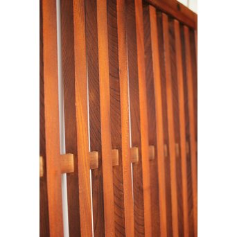 総欅 太格子戸 4枚1組　L1098Y 