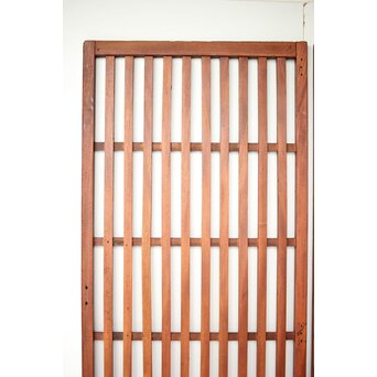 総欅 太格子戸 4枚1組　L1098Y 