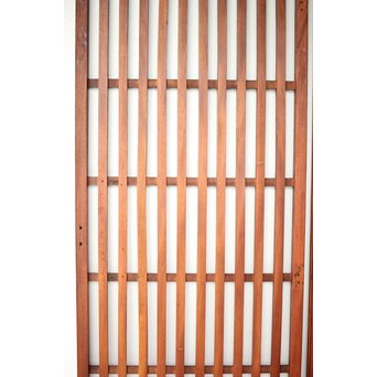 総欅 太格子戸 4枚1組　L1098Y 