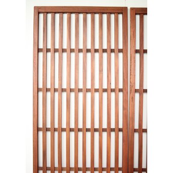 総欅 太格子戸 4枚1組　L1098Y 