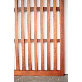 総欅 太格子戸 4枚1組　L1098Y 