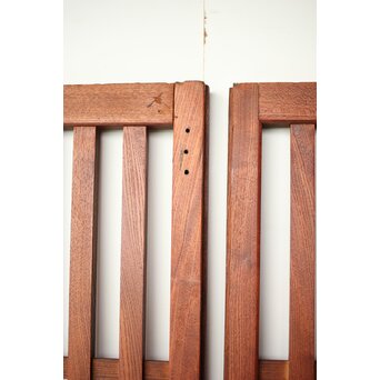 総欅 太格子戸 4枚1組　L1098Y 