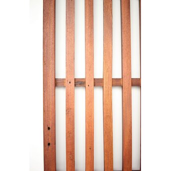 総欅 太格子戸 4枚1組　L1098Y 