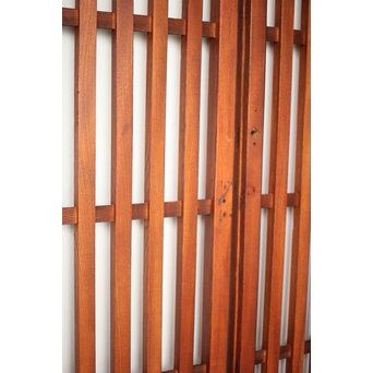 総欅 太格子戸 4枚1組　L1098Y 