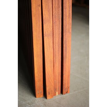 総欅 太格子戸 4枚1組　L1098Y 