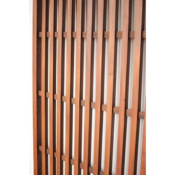 総欅 太格子戸 4枚1組　L1098Y 