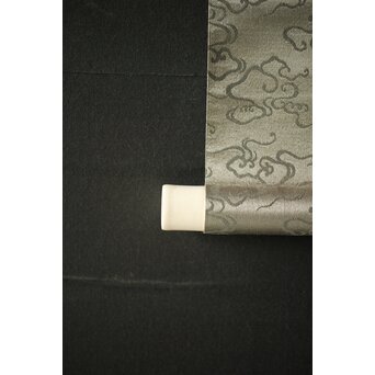 高森砕巌 山水 小幅 掛軸　Z430 