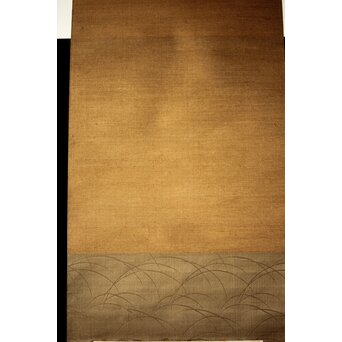 田能村直入/白須心華 合装掛軸　Z431 