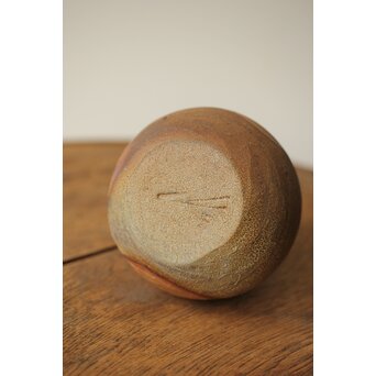 藤原雄 人間国宝 備前徳利酒器　P408 