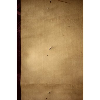 雛飾り 殿と姫 時代刺繍 掛軸 一対二幅　Z433 