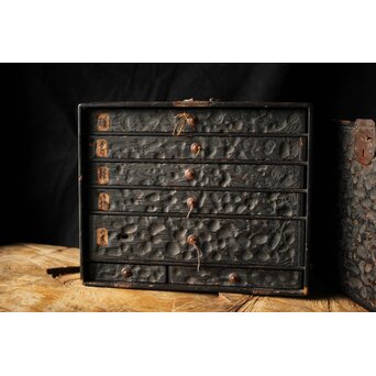 書道具 文房具 小引出　X417