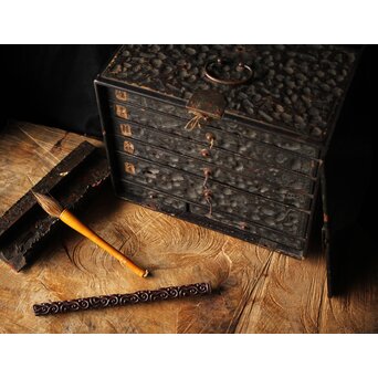 書道具 文房具 小引出　X417 