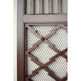 松皮菱組子の蔵戸　W117 