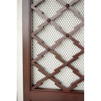 松皮菱組子の蔵戸　W117 