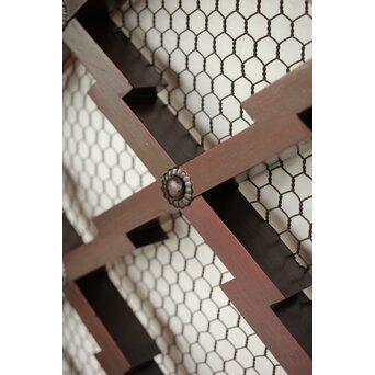 松皮菱組子の蔵戸　W117 