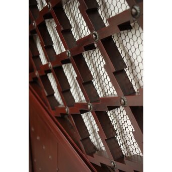 松皮菱組子の蔵戸　W117 