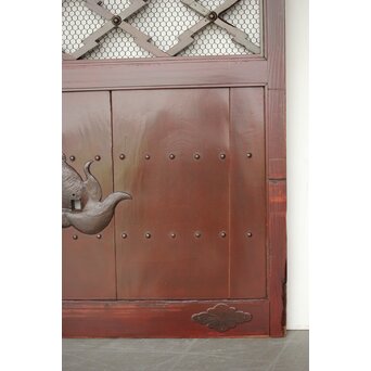 松皮菱組子の蔵戸　W117 