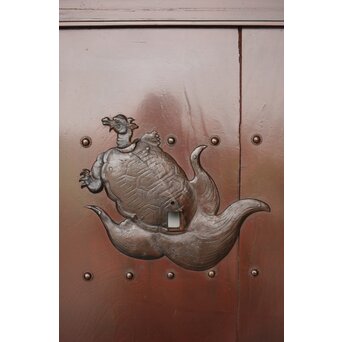 松皮菱組子の蔵戸　W117 