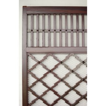 松皮菱組子の蔵戸　W117 