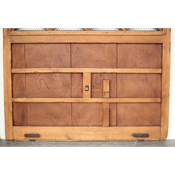 松皮菱組子の蔵戸　W117 