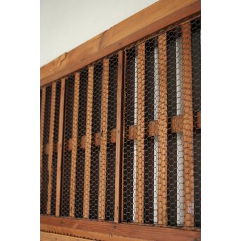 松皮菱組子の蔵戸　W117 