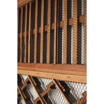 松皮菱組子の蔵戸　W117 