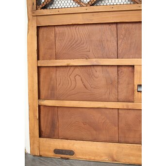 松皮菱組子の蔵戸　W117 