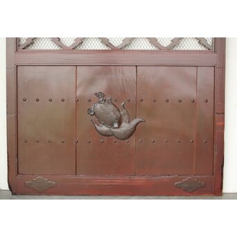 松皮菱組子の蔵戸　W117 