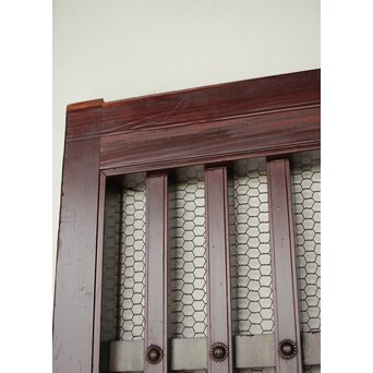 松皮菱組子の蔵戸　W117 