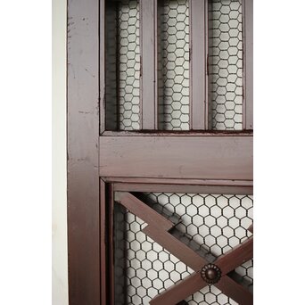 松皮菱組子の蔵戸　W117 